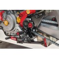 CNC Racing Aluminum Heel Guard Kit for OE and CNC Racings' Rearsets For Ducati Hypermotard 950 / SP